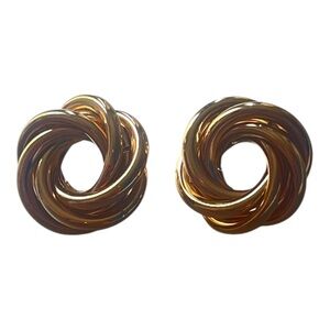 💖5/$10💖 Elegant Gold Knot Earrings